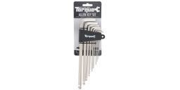 Sada prodloužených, zahnutých inbusů ALLEN KEY SET TORQUE, OXFORD (1,5 až 10 mm)