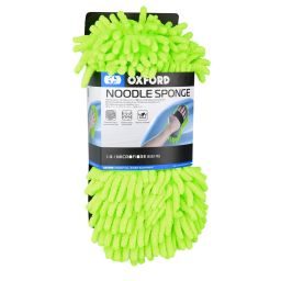 Umývacie houba NOODLE SPONGE, OXFORD (mikrovlákno, zelená fluo)