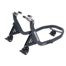 Stojan na motocykel kolískový ZERO-G predné, OXFORD (s prídavným kolečkem)