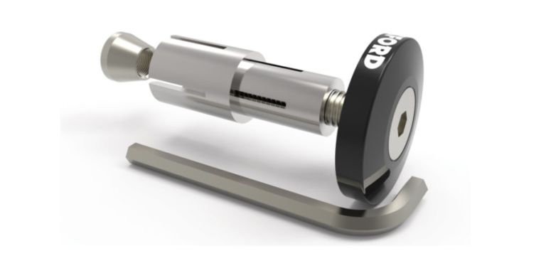 Závažia riadidiel Bar Ends 2 s kónusom pre vnútorný priemer 13 a 18 mm (vonkajší 22 a 28,6 mm), OXFORD (čierne, pár)