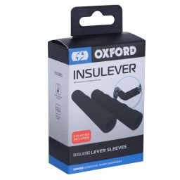 Termo prevleky páčok Insulever chránící proti chladu od páčok, OXFORD (čierne, dĺžka 100 mm, pár)