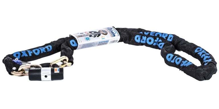 Reťazový zámok na motocykel Heavy Duty, OXFORD (dĺžka 2 m)