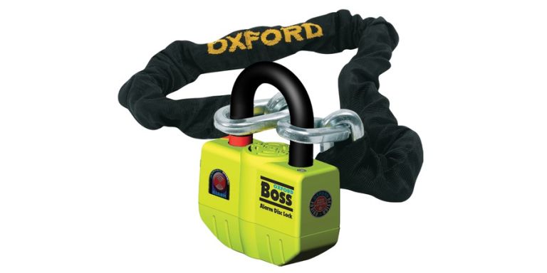 Reťazový zámok na motocykel Boss Alarm, OXFORD (dĺžka 2 m)