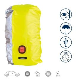 Nepremokavá pláštenka pre batohy s LED svetlom, ABUS