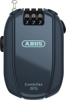 Zvinovacie lankový zámok Combiflex Break (dĺžka 85 cm, modrý), ABUS