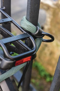 Reťazový zámok INFINITY LOOP (dĺžka 140 cm) oranžový, ABUS