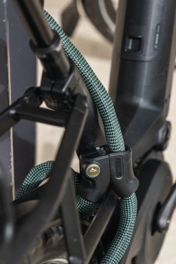 Reťazový zámok INFINITY LOOP (dĺžka 140 cm) oranžový, ABUS