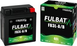 Batérie 12V, YB3L-A/B gél, 12V, 3Ah, 35A, bezúdržbová gél technológie 98x56x110 FULBAT (aktivovaná ve výrobe)