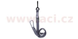 Popruhy CARABINER STRAPS nastaviteľné a zosilnené, OXFORD (šedé, šírka 25 mm)