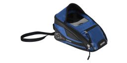 Tankbag na motocykel M2R, OXFORD (černý/modrý, s magnetickú základňou, objem 2 l)