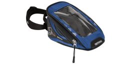 Tankbag na motocykel M1R Micro, OXFORD (černý/modrý, objem 1 l)