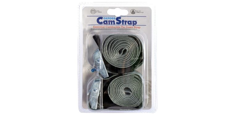 Popruhy Cam Straps nastaviteľné s fixací volného konce pomocou suchého zipu, OXFORD (šedé, 1 pár)