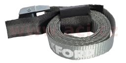 Popruhy Cam Straps nastaviteľné s fixací volného konce pomocou suchého zipu, OXFORD (šedé, 1 pár)
