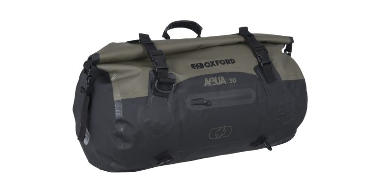 Vodotesný vak Aqua T-30 Roll Bag, OXFORD (khaki/černý, objem 30 l)