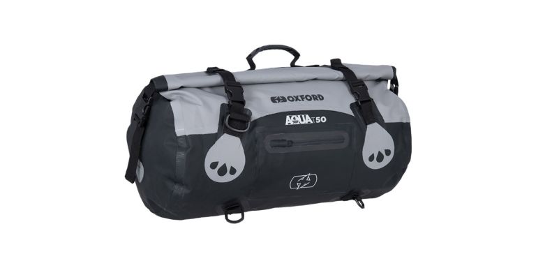 Vodotesný vak Aqua T-50 Roll Bag, OXFORD (šedý/černý, objem 50 l)
