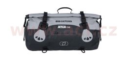 Vodotesný vak Aqua T-50 Roll Bag, OXFORD (šedý/černý, objem 50 l)