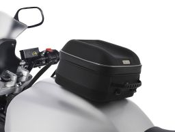 Tankbag na motocykel S-Series Q4s QR, OXFORD (čierny, s rýchloupínacím systémom na viečka nádrže, objem 4 l)