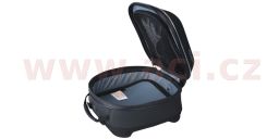 Tankbag na motocykel S-Series Q4s QR, OXFORD (čierny, s rýchloupínacím systémom na viečka nádrže, objem 4 l)