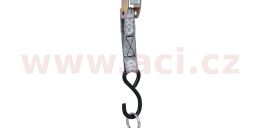 Upínacia popruhy S-Hook Straps s rýchloupínacie spojkou, nastaviteľné a zosilnené, OXFORD (šedé)