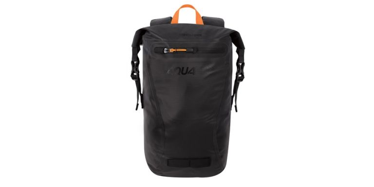 Vodotesný batoh AQUA EVO, OXFORD (černá/oranžová, objem 22 l)