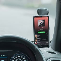 Držiak mobilních telefonů/kamer/navigací CLIQR, sada s prísavkou, OXFORD