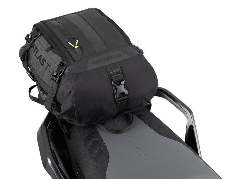 Brašna na sedadlo spolujazdca Atlas T-10 Advanced Tourpack, OXFORD (šedá, objem 10 l)