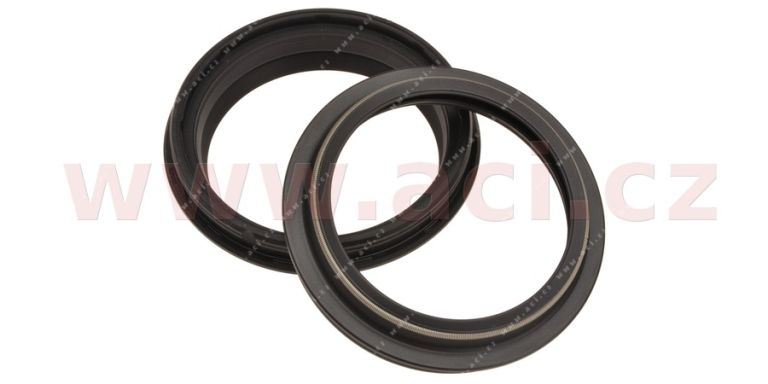 Prachovky do prednej vidlice (46 x 58,5 x 11,6 mm, Showa 47 mm), ATHENA (sada pre repasi 2 tlum.)