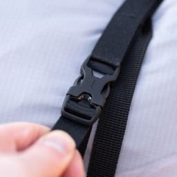 Zavazadlové popruhy Atlas B-Clip, 2 ks, OXFORD (čierna, 17mm x 1,2m)
