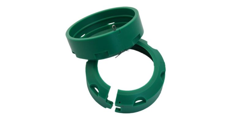 Poistné prachovky do blata (pre predné vidlica Showa 48 mm), SKF (sada 2 ks vr. závlačiek)