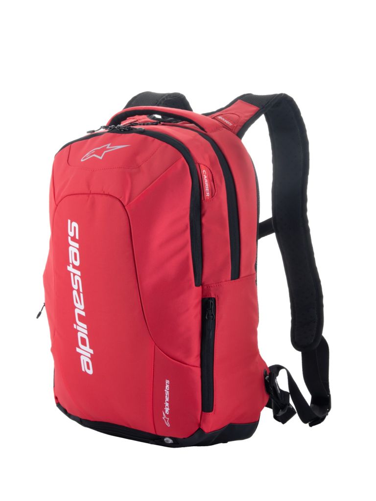 Batoh CITY HUNTER V2, ALPINESTARS (červená/černá, objem 22 l) 2026