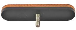 Odrazka obdĺžniková, Q-TECH (oranžová, 95 x 23 mm)