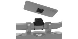 Držiak mobilních telefonů/kamer/navigací CLIQR, sada pre upevnenie pomocou zdrhovacích pásik, OXFORD