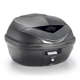 K355NT MONOLOCK topcase, KAPPA (35L, čierny nelakovaný + dymová odrazka)