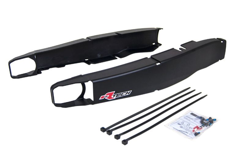 Chránič zadné kývne vidlica YAMAHA/FANTIC sada, RTECH (čierny)