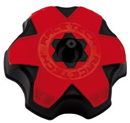 Viečko nádrže Honda, RTECH (černá/červená)