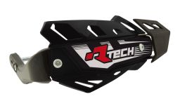 Kryty páčok FLX ATV, RTECH (čierne, 4 varianty v 1, vr. montážne sady, priemer kónusu 14 a 18 mm)