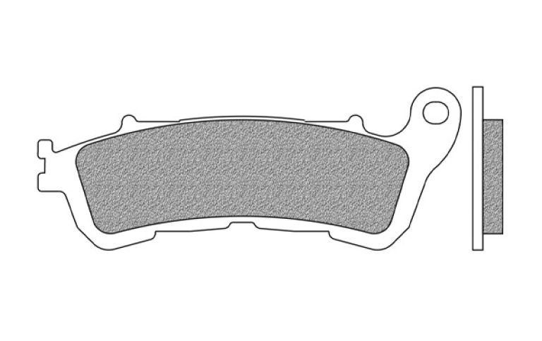 Brzdové doštičky, NEWFREN (zmes ROAD TOURING SINTERED) 2 ks v balenie