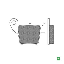Brzdové doštičky, NEWFREN (zmes OFF ROAD DIRT SINTERED) 2 ks v balenie