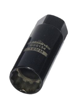 Kľúč na sviečky extra tenký (18 mm), BIKESERVICE