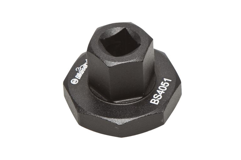 Prípravok na demontáž kompresního ventilu dvoukomorové vidlica KYB (36 mm, osmihran), BIKESERVICE