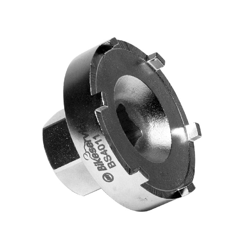 Prípravok na demontáž horných matíc tlmičov (47 mm), BIKESERVICE
