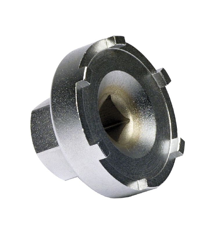 Prípravok na demontáž horných matíc tlmičov (44 mm), BIKESERVICE