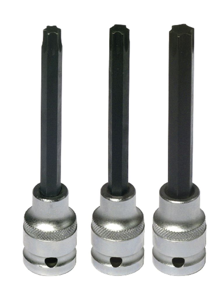 Sada torx prodloužených hlavic pre 1/2" ráčnu, BIKESERVICE
