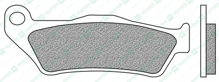 Brzdové doštičky, NEWFREN (zmes ROAD TOURING SINTERED) 2 ks v balenie