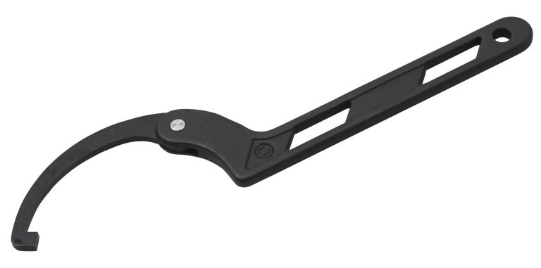Hákový kľúč na reťaz stavitelný (priemer 118 - 159 mm), BIKESERVICE