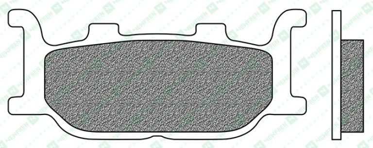 Brzdové doštičky, NEWFREN (zmes SCOOTER ELITE SINTERED) 2 ks v balenie