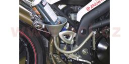 Lievik s 600 mm flexibilné výpustí, BIKESERVICE