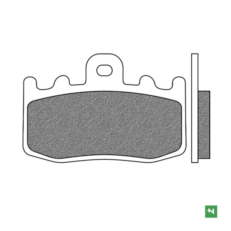 Brzdové doštičky, NEWFREN (zmes ROAD TOURING SINTERED) 2 ks v balenie