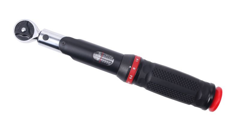 Momentový kľúč 1/4" (5 - 25 Nm), BIKESERVICE