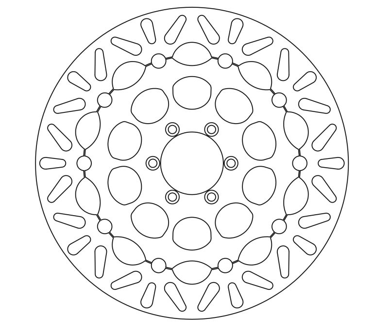 Brzdový kotúč plávajúce, NEWFREN